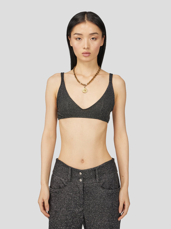 Heimstone BRASSIERE GALA EN MAILLE CONSTELLATION ARGENT