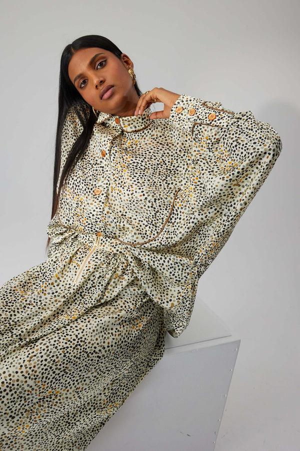 Heimstone Chemise Tasman En Imprimé Panthère Blanche