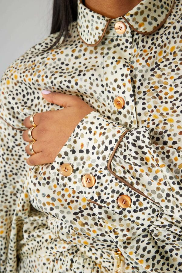 Heimstone Chemise Tasman En Imprimé Panthère Blanche