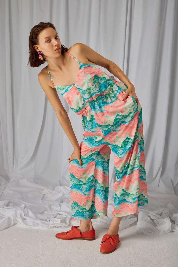 Heimstone Combinaison Lottie En Imprimé Nuit Blanche