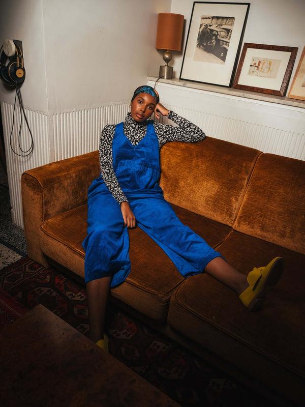 Heimstone Combinaison Lottie En Velours Côtelé Abysse