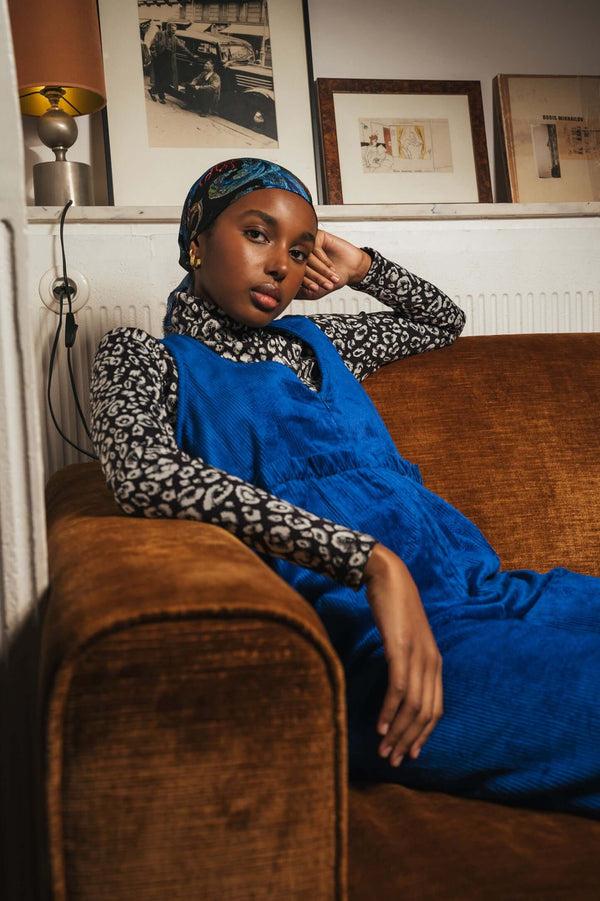 Heimstone Combinaison Lottie En Velours Côtelé Abysse