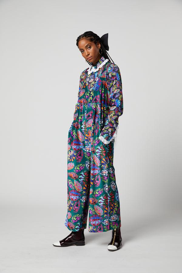 Heimstone Combinaison Lottie En Velours Imprimé Gourami