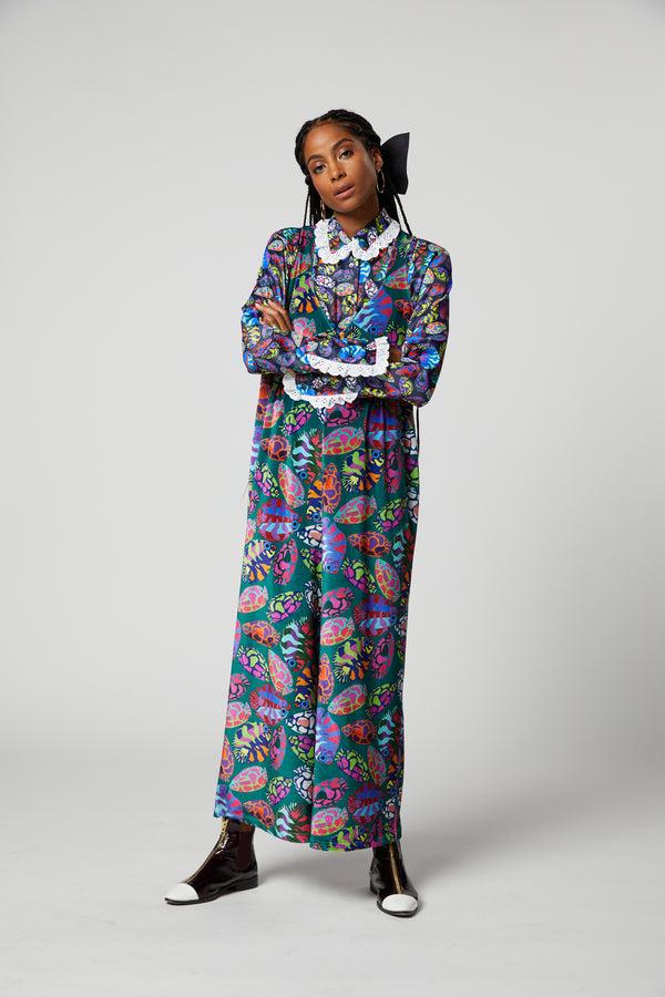 Heimstone Combinaison Lottie En Velours Imprimé Gourami