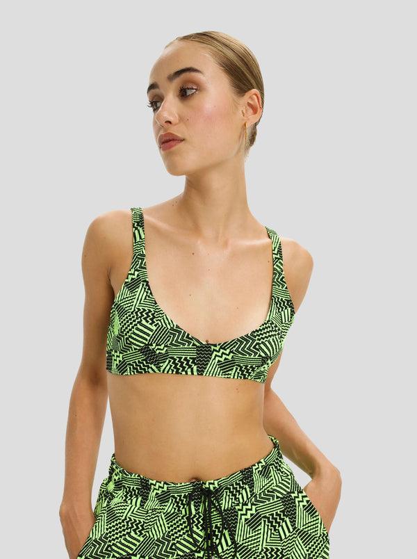 Heimstone Haut De Maillot Gala En Tissu Citrus Fizz Fluo