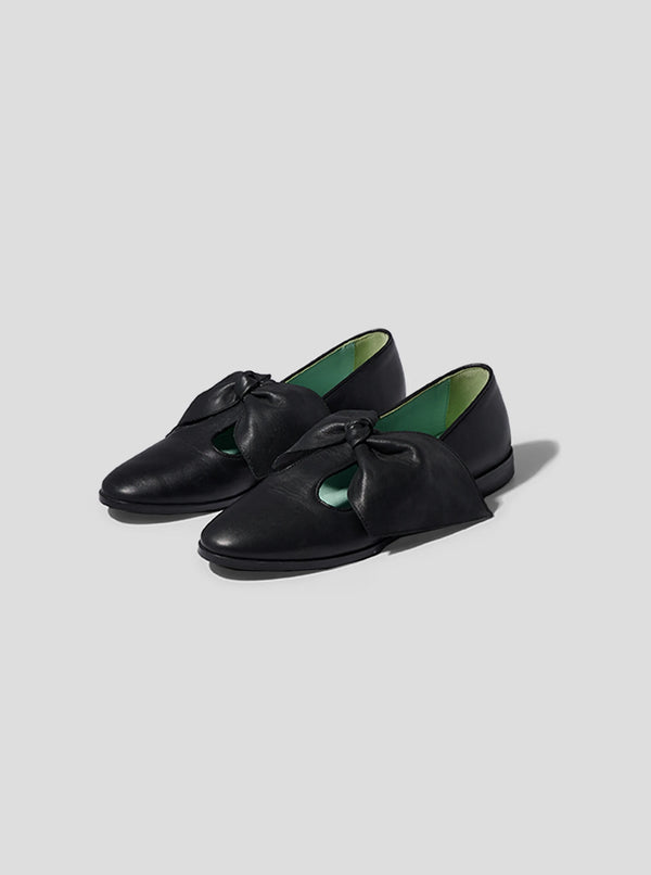 Heimstone Ballerines BB En Cuir Noir