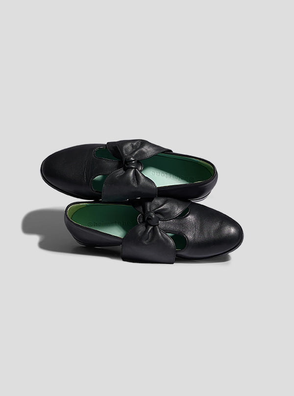 Heimstone Ballerines BB En Cuir Noir