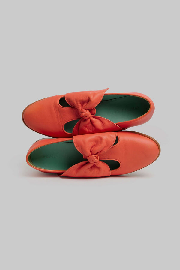 Heimstone Ballerines BB En Cuir Saumon