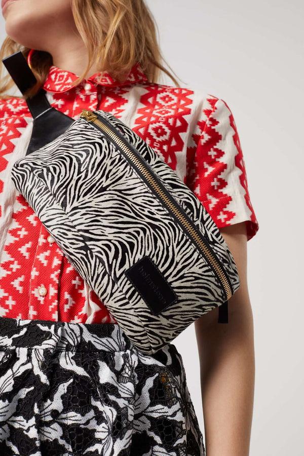 Heimstone Banane En Cuir Imprimé Zèbre