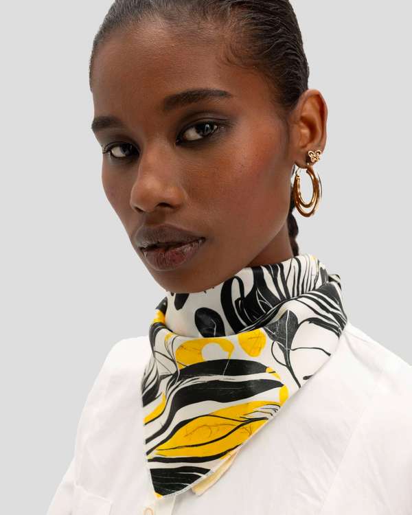 Heimstone Bandana En Imprimé Algues En Mouvement