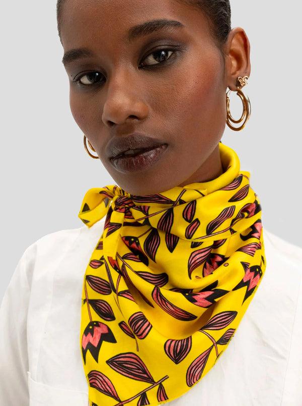 heimstone Bandana en imprimé Fleur moderne