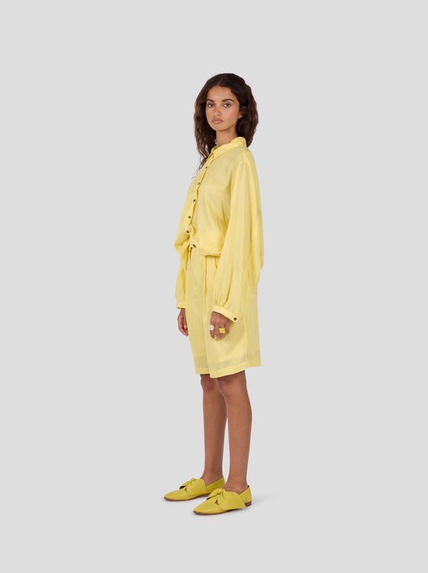Heimstone Bermuda Moor En Rayures Limoncello