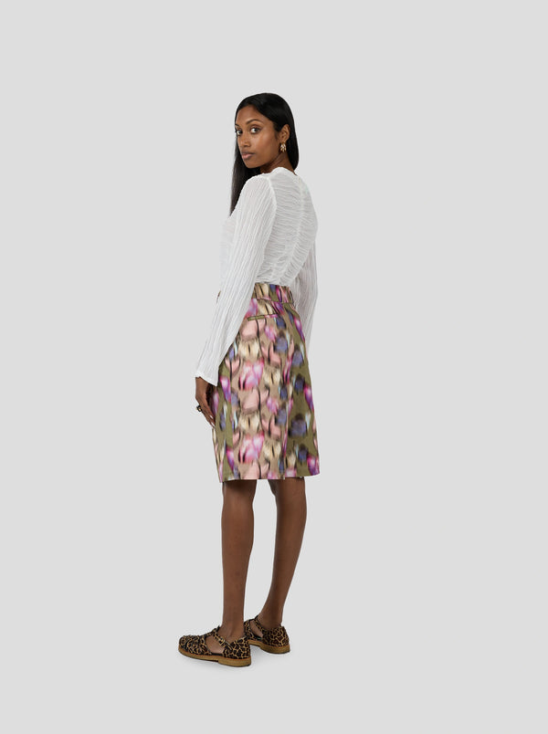 Heimstone Bermuda Moor L'Envolée Sur Toile Denim