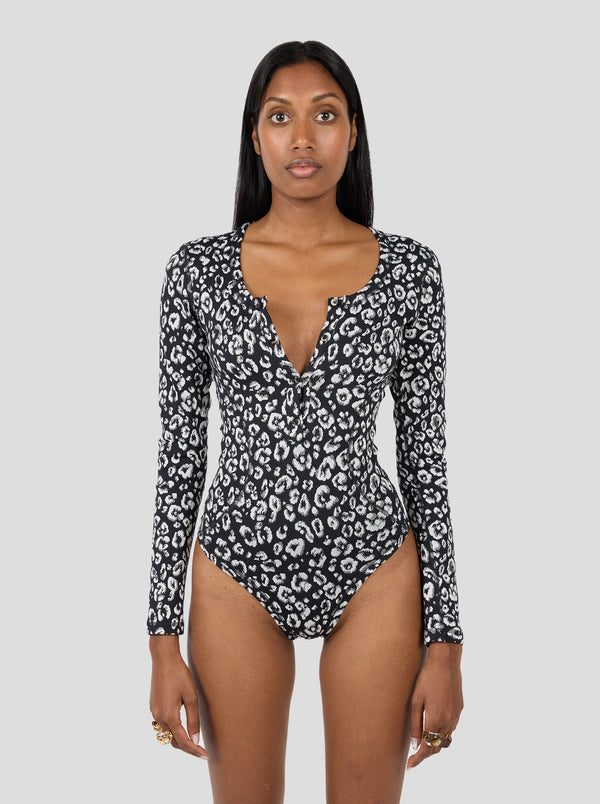 Heimstone Body Lou En Imprimé Léopard Ecume