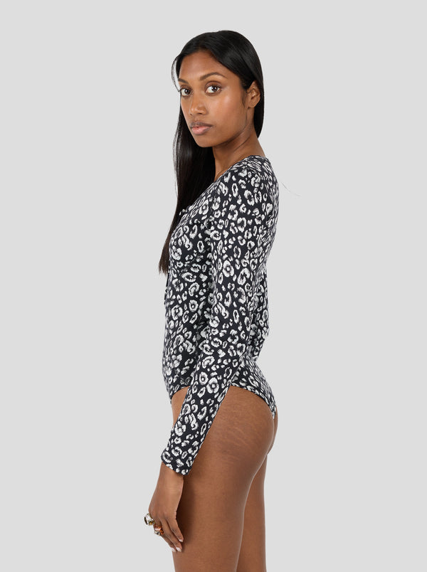 Heimstone Body Lou En Imprimé Léopard Ecume