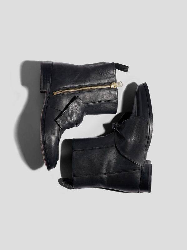 Heimstone Bottines BB En Cuir Noir