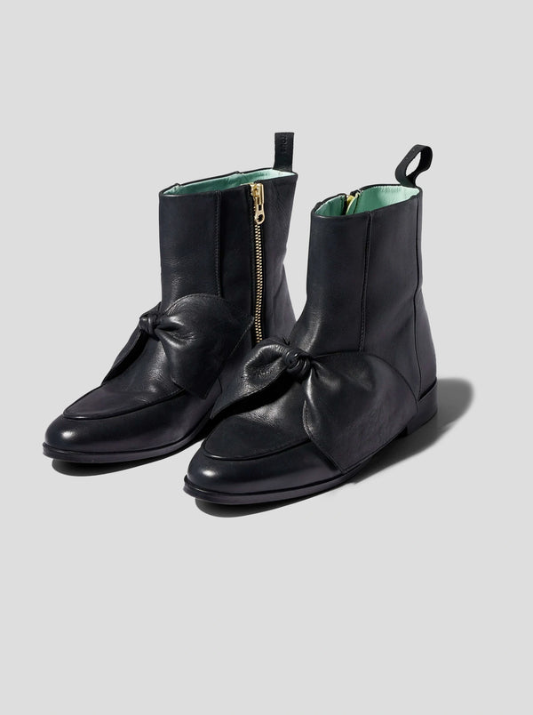 Heimstone Bottines BB En Cuir Noir