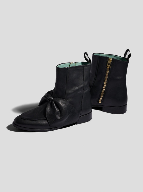 Heimstone Bottines BB En Cuir Noir