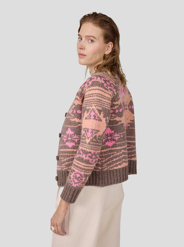 Heimstone Cardigan Bristol En Maille Yellowstone