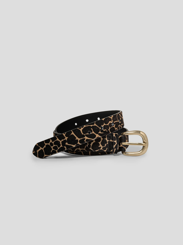 heimstone Ceinture en cuir imprimé Girafe