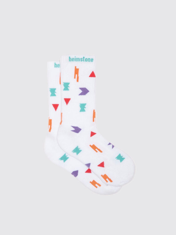 heimstone Chaussettes sport en imprimé Neon