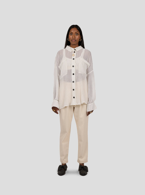 Heimstone CHEMISE ASTREE EN GAZE PAPIER CRÉPON
