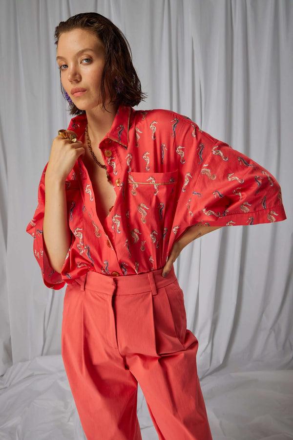 Heimstone Chemise Astrée En Imprimé Gravure