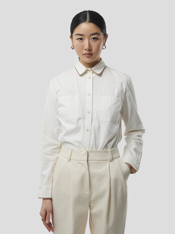 Heimstone Chemise Dori En Coton Blanc