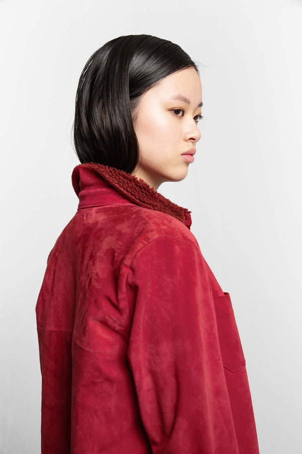 Heimstone Chemise Dori En Daim Fuschia