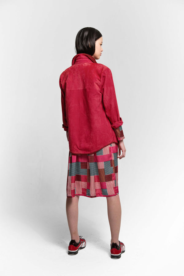 Heimstone Chemise Dori En Daim Fuschia