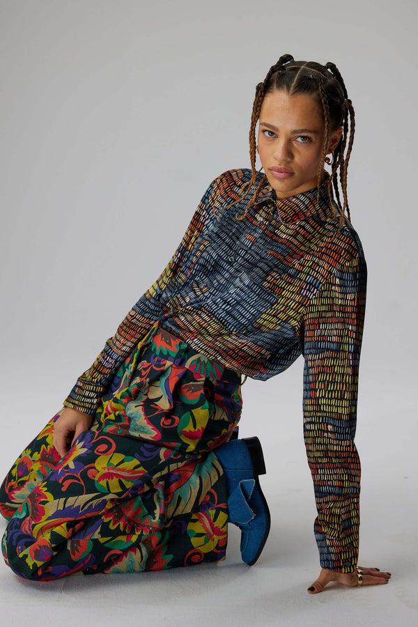 Heimstone Chemise Dori En Imprimé Dark And Stormy