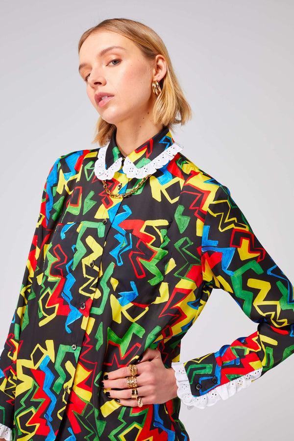 Heimstone Chemise Dori En Imprimé Electrique