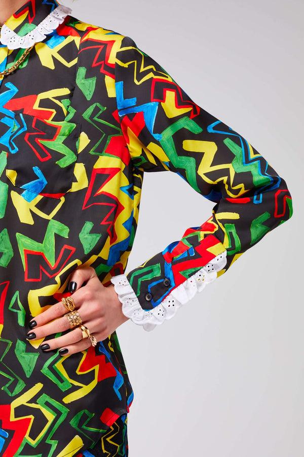 Heimstone Chemise Dori En Imprimé Electrique