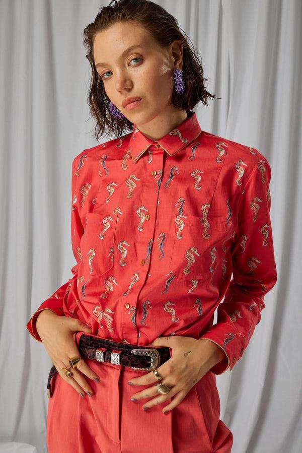 Heimstone Chemise Dori En Imprimé Gravure