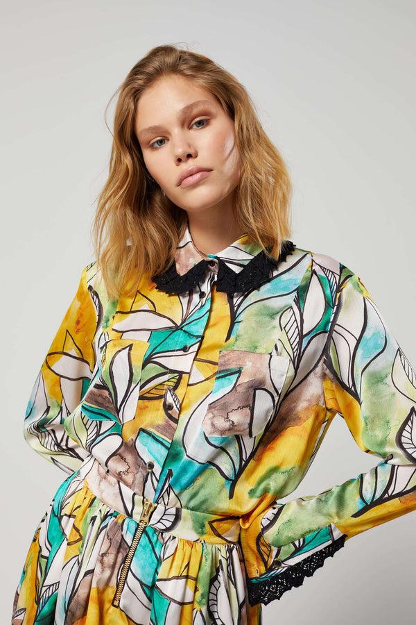 heimstone Chemise Dori en imprimé Landscape