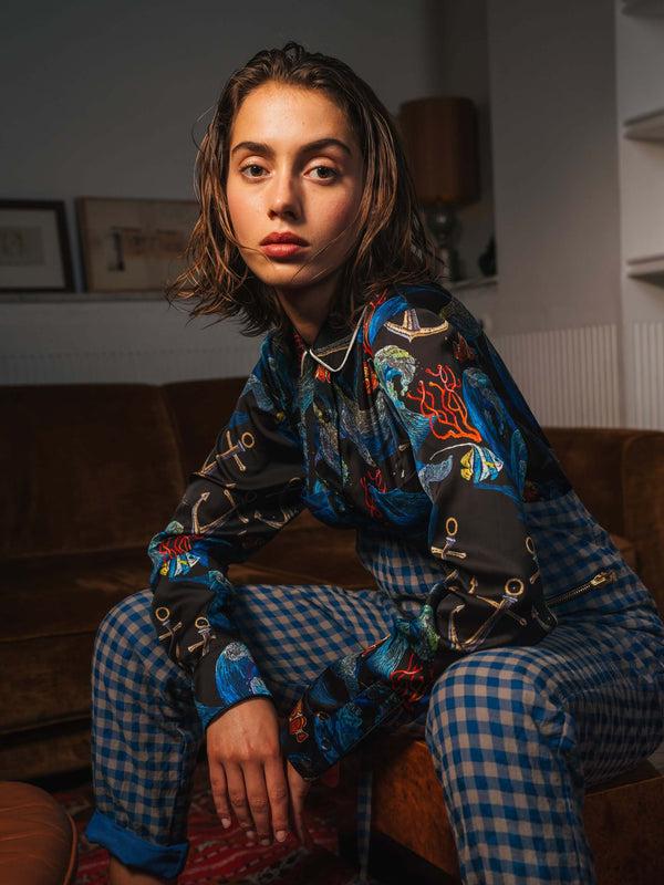 Heimstone Chemise Dori En Imprimé Tempête