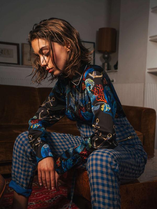 Heimstone Chemise Dori En Imprimé Tempête