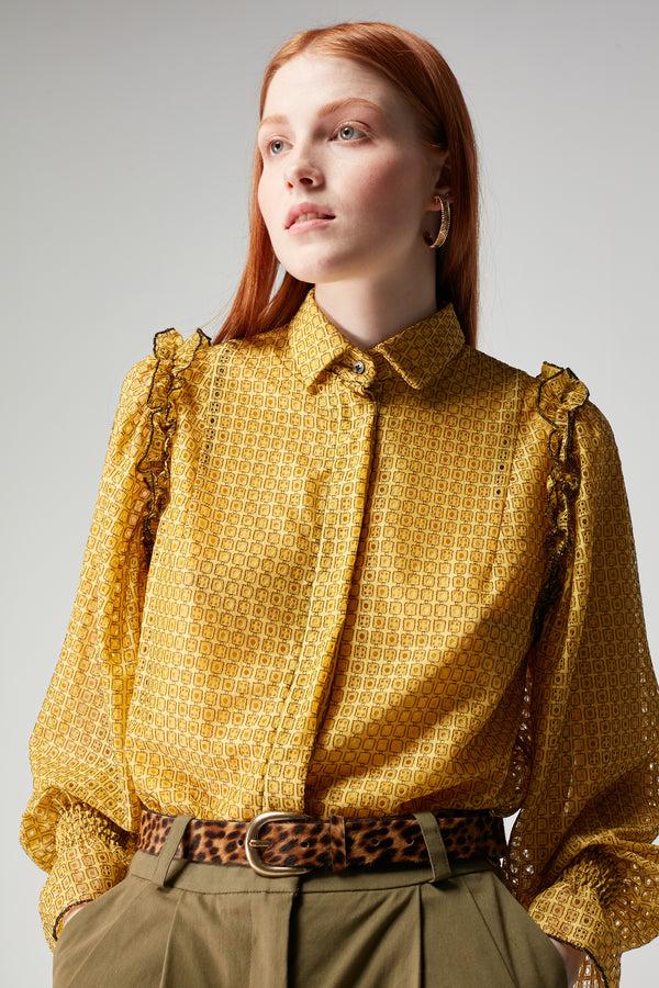 heimstone Chemise Imogen en dentelle Honeycombs