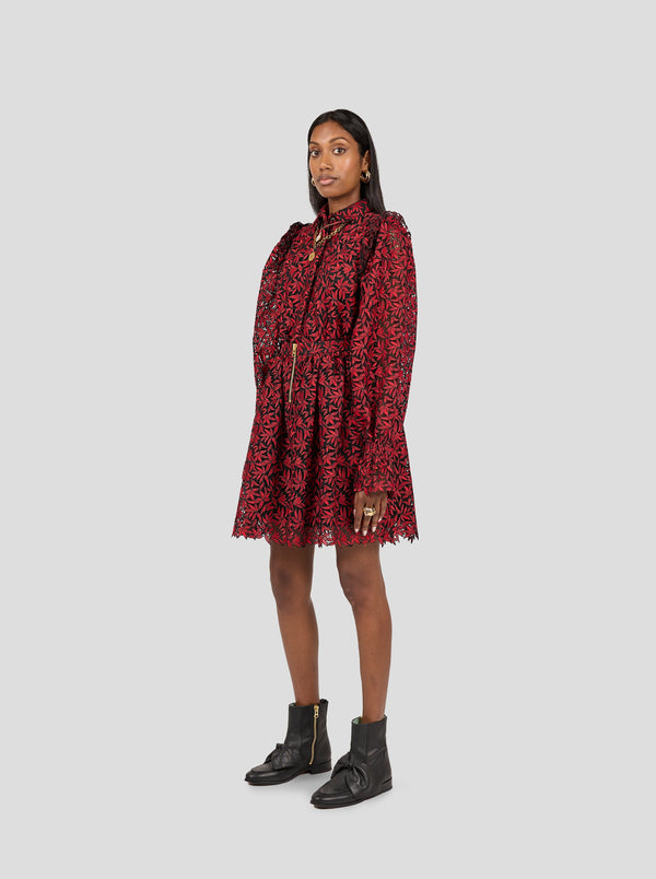 heimstone CHEMISE IMOGEN EN DENTELLE OPIUM