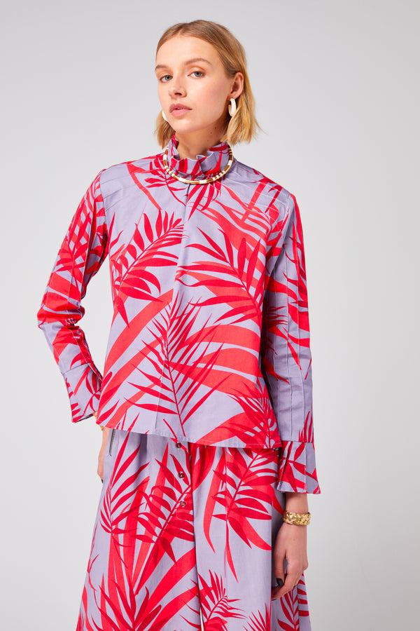 heimstone Chemise Muse en imprimé Flamingo