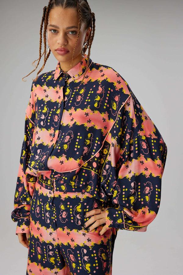 heimstone Chemise Tasman en imprimé Esotérique