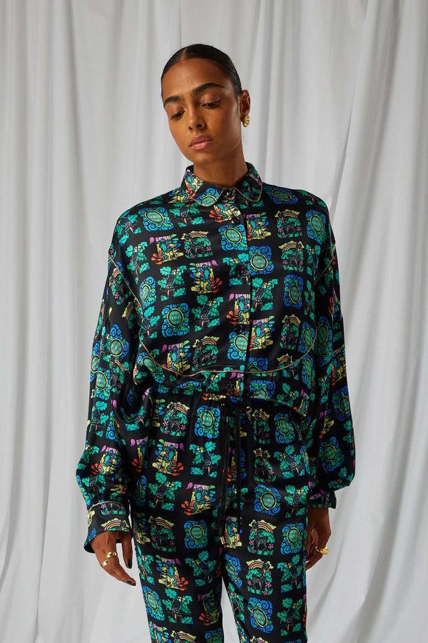 heimstone Chemise Tasman en imprimé Moonlight