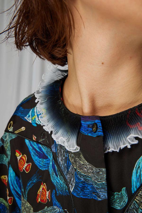 Heimstone Chemise Trigalière En Imprimé Tempête