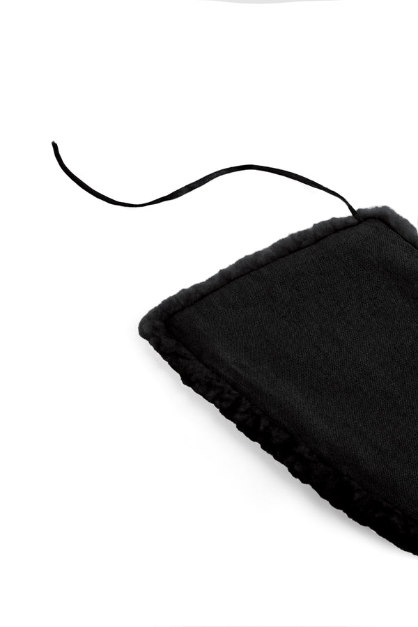 Heimstone Col Trappeur En Laine Noire