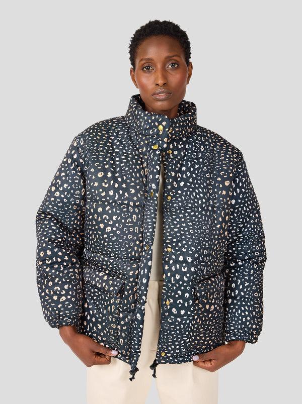 Heimstone Doudoune Donna En Imprimé Léopard