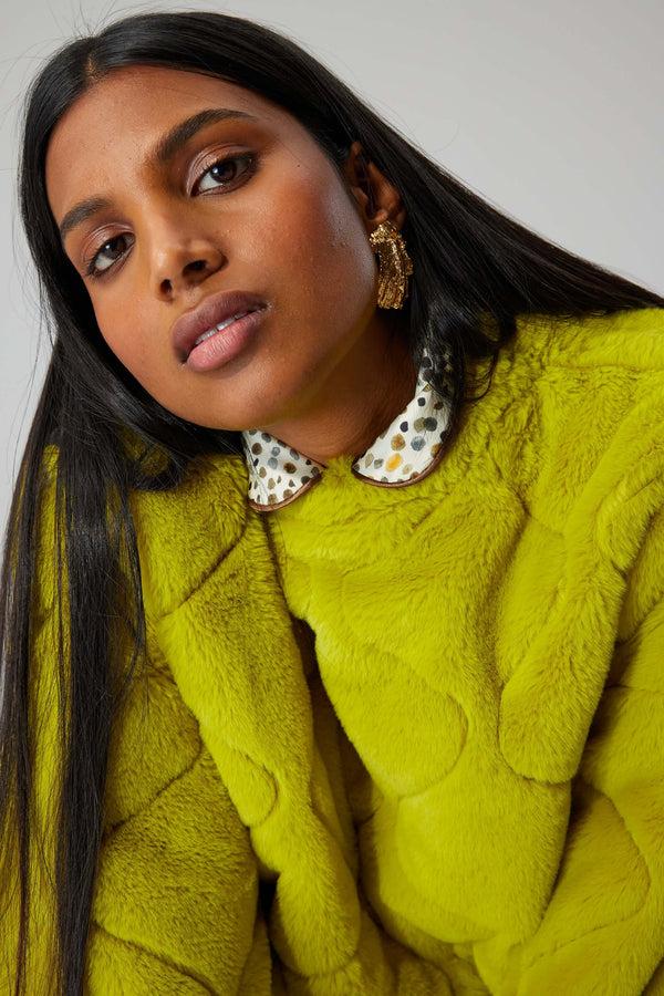 Heimstone Jumper Harlem En Fausse Fourrure Fizz