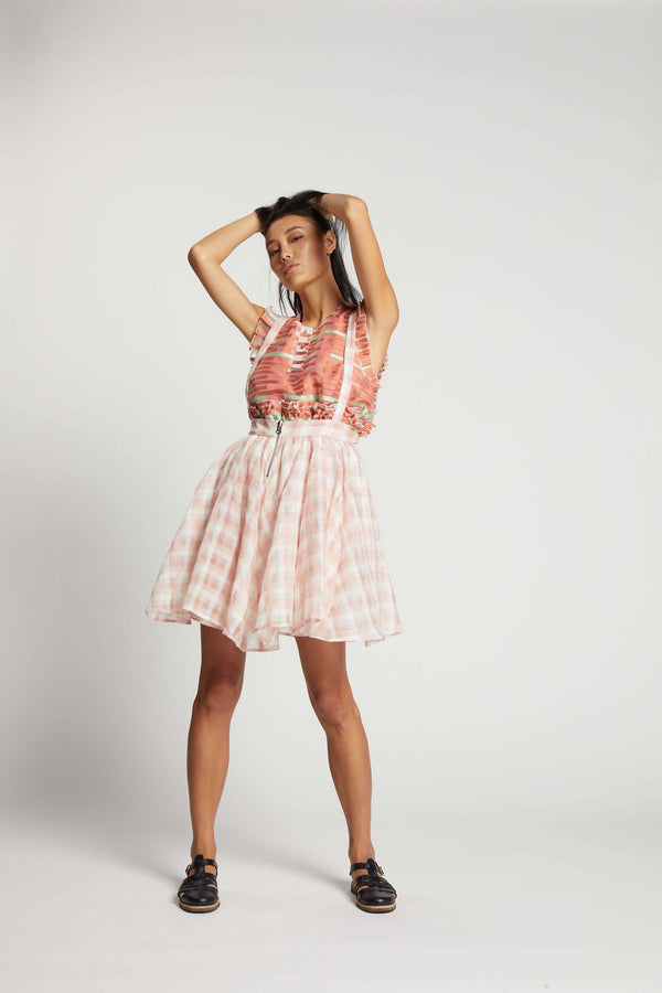 heimstone Jupe Decatur en Vichy XXL