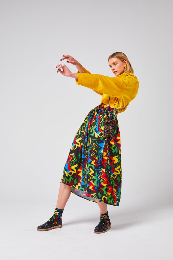 Heimstone Jupon Orso En Imprimé Velours Électrique