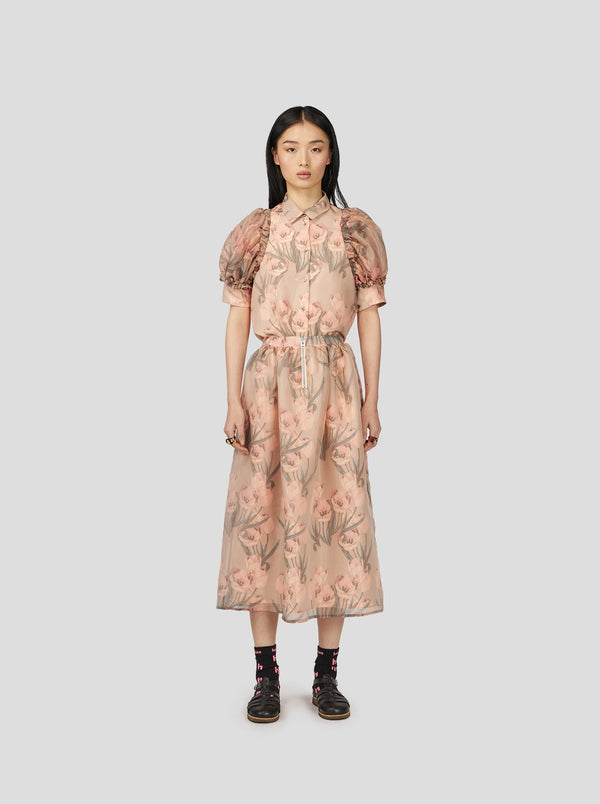 heimstone Jupon Orso Long en Organza Umé