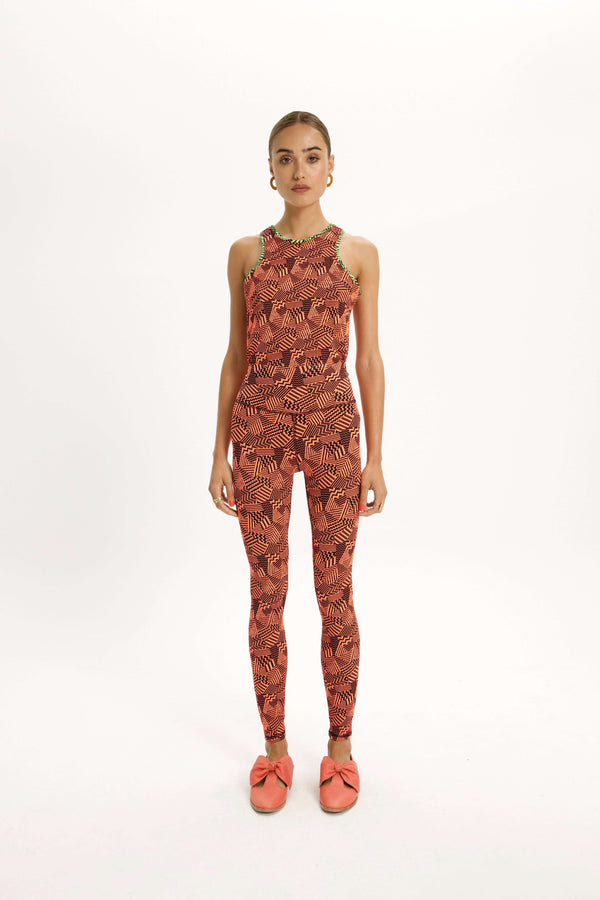 Heimstone Legging Glue En Tissu Ginger Fizz Fluo